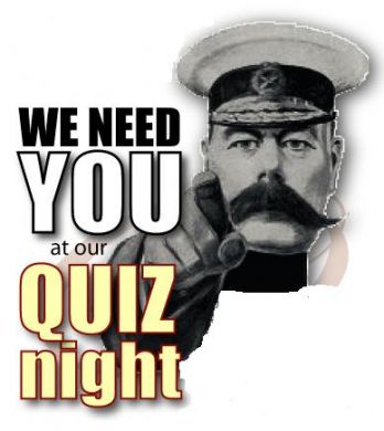 Quiz Entry (Maximum of 4 to a team)