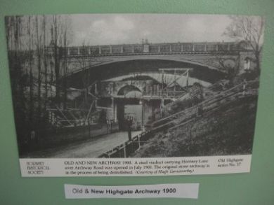The Old and New Highgate Archways