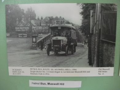 Petrol Bus, Muswell Hill