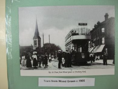 Tram From Wood Green c.1905