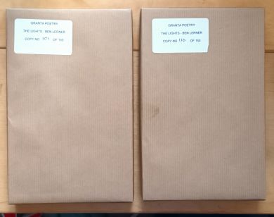 SIGNED/NUMBERED The Lights by Ben Lerner