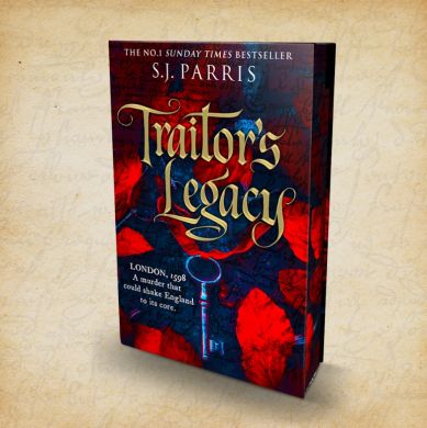 SIGNED Traitor’s Legacy by S.J. Parris